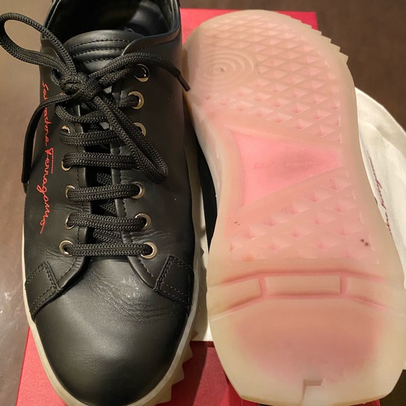 Salvatore Ferragamo Cube Sneaker - Picture 5 of 6